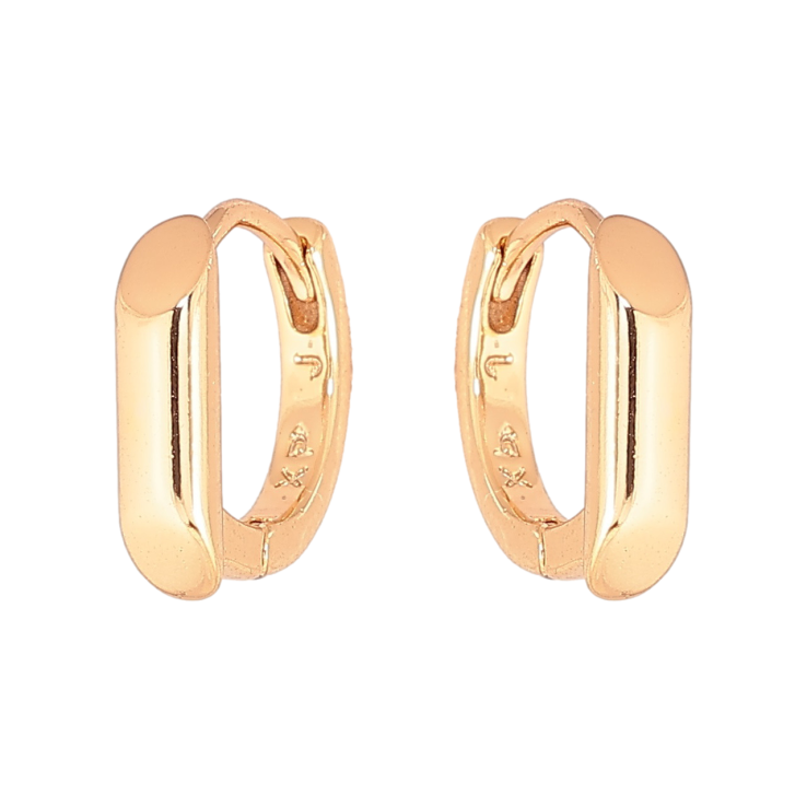 Серьги Xuping Позолота 18K колечки Декоративные фото №4 Серьги Xuping Позолота 18K колечки Декоративные фото №4