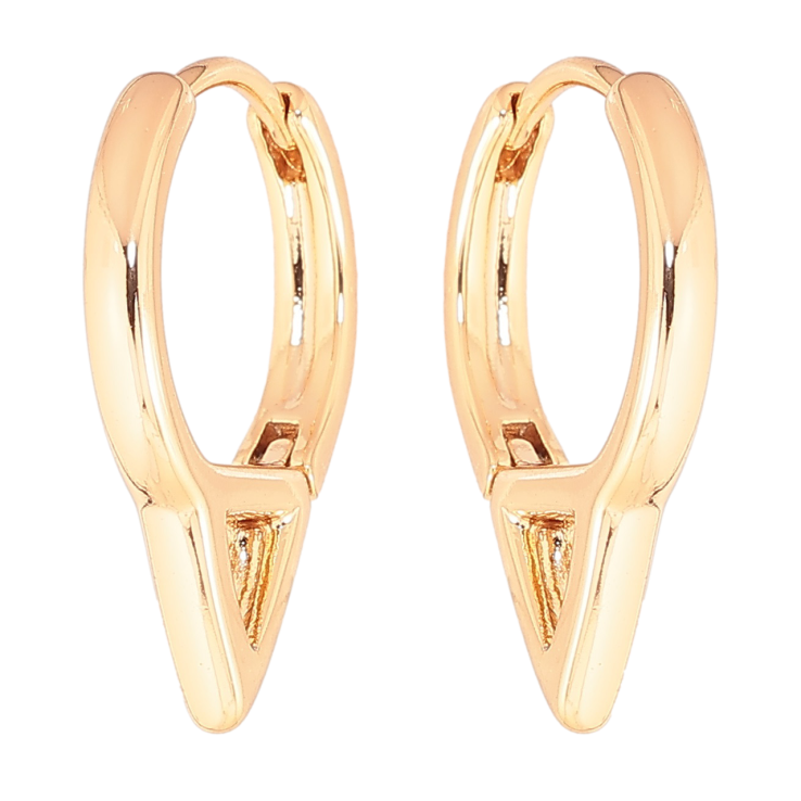 Серьги Xuping Позолота 18K колечки Декоративные фото №4 Серьги Xuping Позолота 18K колечки Декоративные фото №4