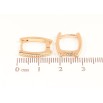 Сережки Xuping Позолота 18K колечка «Декоративні» фото №2 Сережки Xuping Позолота 18K колечка «Декоративні» фото №2