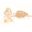 Набор Xuping Позолота 18K Серьги Кулон Сердечки с бабочками фото №2 Набор Xuping Позолота 18K Серьги Кулон Сердечки с бабочками фото №2