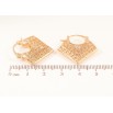 Серьги Xuping M&L Цвет 18K замок-булавка Декоративный резной орнамент фото №2 Серьги Xuping M&L Цвет 18K замок-булавка Декоративный резной орнамент фото №2
