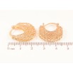 Серьги Xuping M&L Цвет 18K замок-булавка Декоративный резной орнамент фото №2 Серьги Xuping M&L Цвет 18K замок-булавка Декоративный резной орнамент фото №2