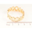 Серьги Xuping M&L Цвет 18K колечки Резной узор фото №2 Серьги Xuping M&L Цвет 18K колечки Резной узор фото №2