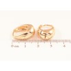 Сережки Xuping M&L Колір 18K колечка «Декоративні» фото №2 Сережки Xuping M&L Колір 18K колечка «Декоративні» фото №2
