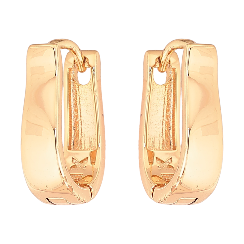 Серьги Xuping M&L Цвет 18K колечки Декоративные фото №1 Серьги Xuping M&L Цвет 18K колечки Декоративные фото №1
