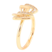 Каблучка Xuping Позолота 18K «Бант з кристалами» фото №2 Каблучка Xuping Позолота 18K «Бант з кристалами» фото №2