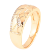 Каблучка Xuping Позолота 18K «Візерунок з кристалами» фото №2
