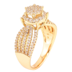 Каблучка Xuping Позолота 18K «Інкрустація кристалами» фото №2