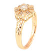 Каблучка Xuping Позолота 18K «Квітка з інкрустацією кристалами» фото №2