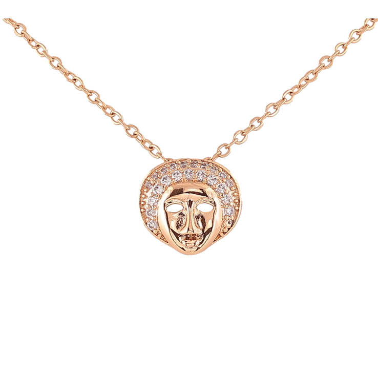 Кулон на ланцюжку Xuping Позолота 18K «Маска» довжина 41-46см х 1,5мм фото №18