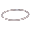 Браслет Xuping ТТМ Stainless Steel колір Родій «Класика» ø 6см х 4мм фото №2 Браслет Xuping ТТМ Stainless Steel колір Родій «Класика» ø 6см х 4мм фото №2