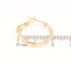 Серьги Xuping Позолота 18K кольца (конго) Декоративный узор ø 2см фото №2 Серьги Xuping Позолота 18K кольца (конго) Декоративный узор ø 2см фото №2
