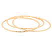 Браслет Xuping Позолота 18K Классика с узором, 3шт ø 6,5см фото №2 Браслет Xuping Позолота 18K Классика с узором, 3шт ø 6,5см фото №2