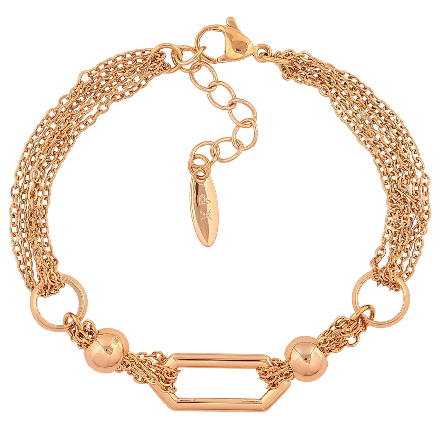 Браслет Xuping Позолота 18K Декоративный узор из цепочек размер с доп. цепочкой 17,5-21см х 7-9мм фото №1 Браслет Xuping Позолота 18K Декоративный узор из цепочек размер с доп. цепочкой 17,5-21см х 7-9мм фото №1