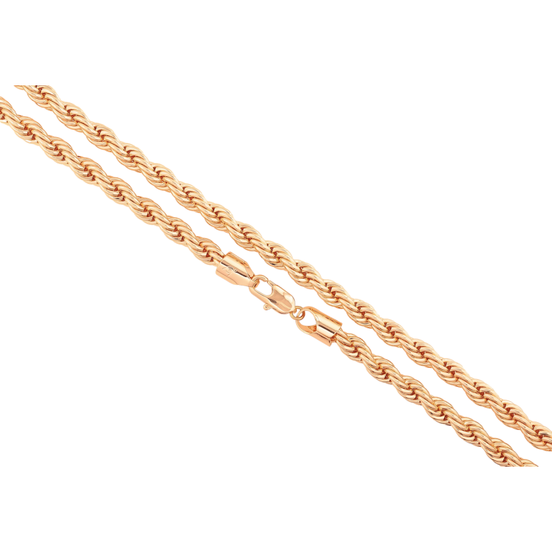 Ланцюжок Xuping M&L Колір 18К «Плетіння Мотузка» довжина 50см х 6мм фото №18