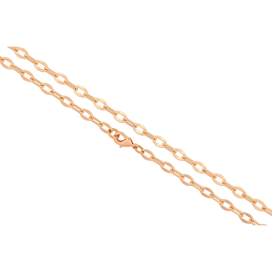 Цепочка Xuping M&L Цвет 18К Плетение Якорное длина 50см х 3-5мм фото №1