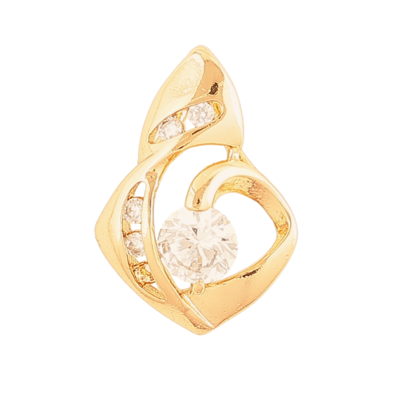 Кулон Xuping Позолота 18K «Візерунок з інкрустацією кристалами» для ланцюжка до 3мм фото №9 Кулон Xuping Позолота 18K «Візерунок з інкрустацією кристалами» для ланцюжка до 3мм фото №9
