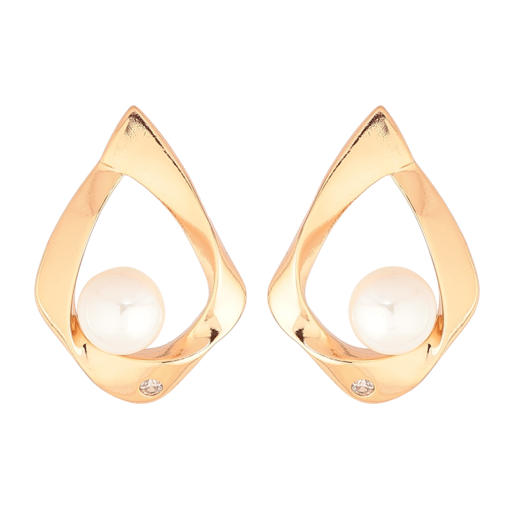 Серьги Xuping Позолота 18K пусеты Декоративные капельки с жемчужинами фото №17 Серьги Xuping Позолота 18K пусеты Декоративные капельки с жемчужинами фото №17