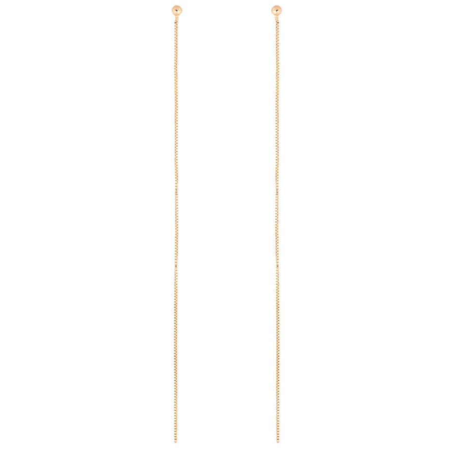 Серьги Xuping Позолота 18K пусеты Длинные подвески из цепочек фото №1 Серьги Xuping Позолота 18K пусеты Длинные подвески из цепочек фото №1