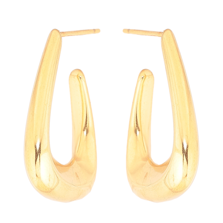 Серьги Xuping Позолота 18K пусеты Декоративные дуги фото №19 Серьги Xuping Позолота 18K пусеты Декоративные дуги фото №19