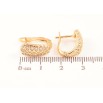 Серьги Xuping Позолота 18K английский замок Декоративный узор с кристаллами фото №2
