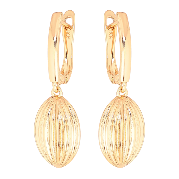 Серьги Xuping Позолота 18K английский замок Декоративные подвески фото №9