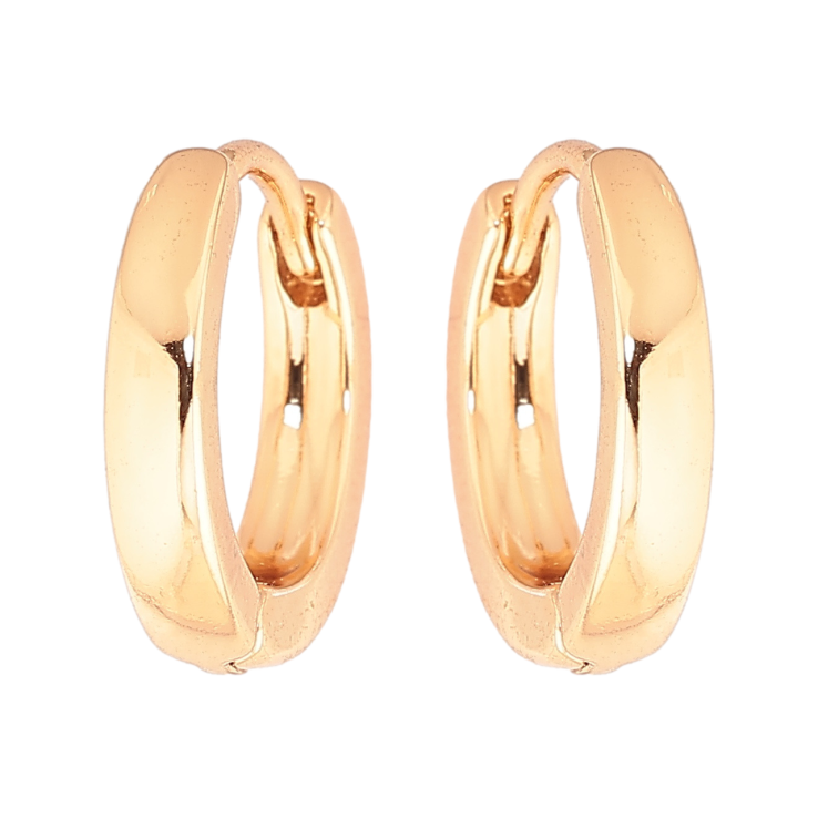 Сережки Xuping Позолота 18K колечка Класика, шир. 3мм ø 16мм фото №11 Сережки Xuping Позолота 18K колечка Класика, шир. 3мм ø 16мм фото №11