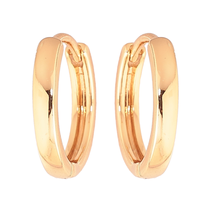Сережки Xuping Позолота 18K колечка Класика, шир. 2мм ø 14мм фото №14 Сережки Xuping Позолота 18K колечка Класика, шир. 2мм ø 14мм фото №14