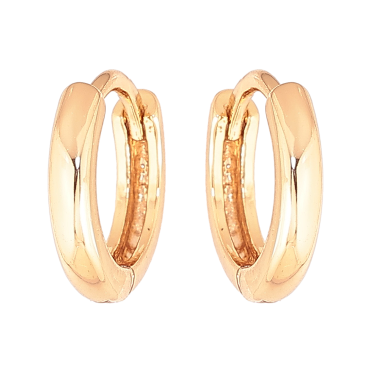 Серьги Xuping Позолота 18K колечки Классика, шир. 2мм ø 11мм фото №18 Серьги Xuping Позолота 18K колечки Классика, шир. 2мм ø 11мм фото №18