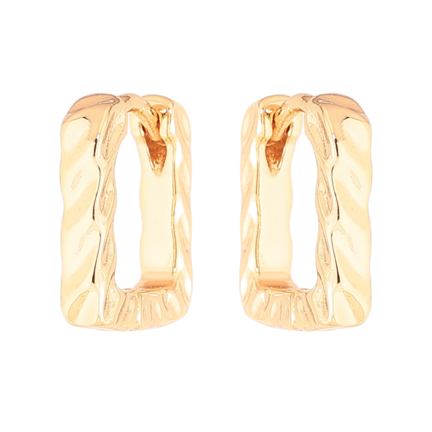 Серьги Xuping Позолота 18K колечки Декоративные фото №1 Серьги Xuping Позолота 18K колечки Декоративные фото №1