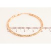 Сережки Xuping колір Позолота 18K кільця (конго) Декоративний візерунок ø 4.3см фото №2 Сережки Xuping колір Позолота 18K кільця (конго) Декоративний візерунок ø 4.3см фото №2