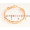 Серьги Xuping цвет Позолота 18K кольца (конго) Классика ø 3см фото №2 Серьги Xuping цвет Позолота 18K кольца (конго) Классика ø 3см фото №2