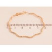 Сережки Xuping колір Позолота 18K кільця (конго) Хвилясті з візерунком ø 5см фото №2 Сережки Xuping колір Позолота 18K кільця (конго) Хвилясті з візерунком ø 5см фото №2