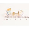 Серьги Xuping цвет Позолота 14K с кристаллами Swarovski пусеты Кристальные кубики Shimmer 8х8мм фото №2 Серьги Xuping цвет Позолота 14K с кристаллами Swarovski пусеты Кристальные кубики Shimmer 8х8мм фото №2