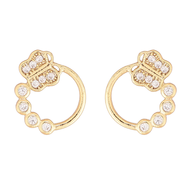Сережки Xuping колір Позолота 14K пусети Кільця з метеликами фото №20 Сережки Xuping колір Позолота 14K пусети Кільця з метеликами фото №20