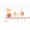 Сережки Xuping колір Позолота 14K пусети Кристальні чортенята фото №2 Сережки Xuping колір Позолота 14K пусети Кристальні чортенята фото №2