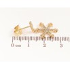 Сережки Xuping колір Позолота 14K пусети Сніжинки фото №2 Сережки Xuping колір Позолота 14K пусети Сніжинки фото №2