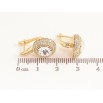Сережки Xuping колір Позолота 14K англійський замок Інкрустація кристалами фото №2 Сережки Xuping колір Позолота 14K англійський замок Інкрустація кристалами фото №2