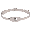 Браслет Xuping ТТМ Stainless Steel цвет Родий Бабочки ø 6см фото №2 Браслет Xuping ТТМ Stainless Steel цвет Родий Бабочки ø 6см фото №2