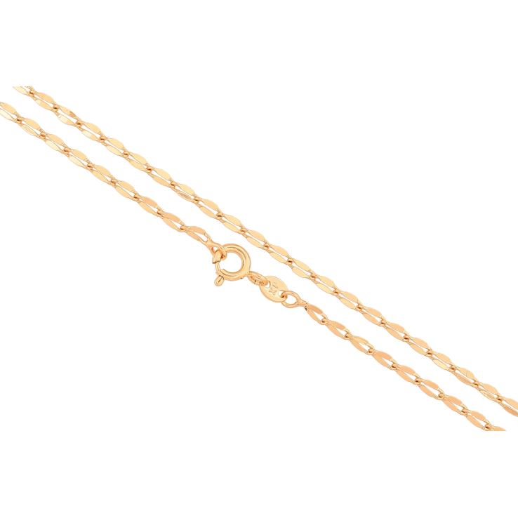 Ланцюжок Xuping колір Позолота 18K Плетіння Панцирне фантазійне довжина 45см х 2мм фото №21 Ланцюжок Xuping колір Позолота 18K Плетіння Панцирне фантазійне довжина 45см х 2мм фото №21
