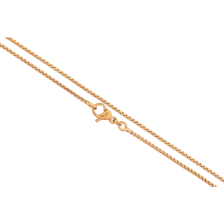 Ланцюжок Xuping колір Позолота 18K Плетіння Венеціанське довжина 45см х 1мм фото №16