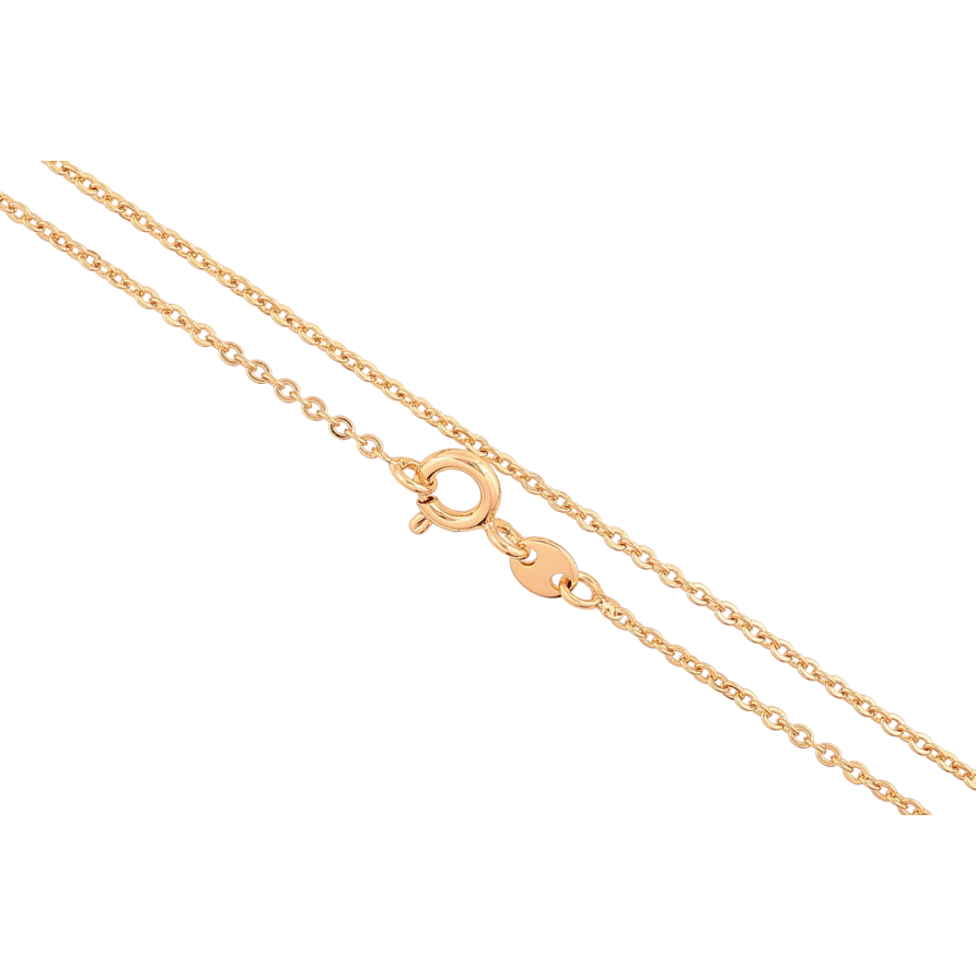 Ланцюжок Xuping колір Позолота 18K Плетіння Якірне довжина 45см х 1.5мм фото №1 Ланцюжок Xuping колір Позолота 18K Плетіння Якірне довжина 45см х 1.5мм фото №1