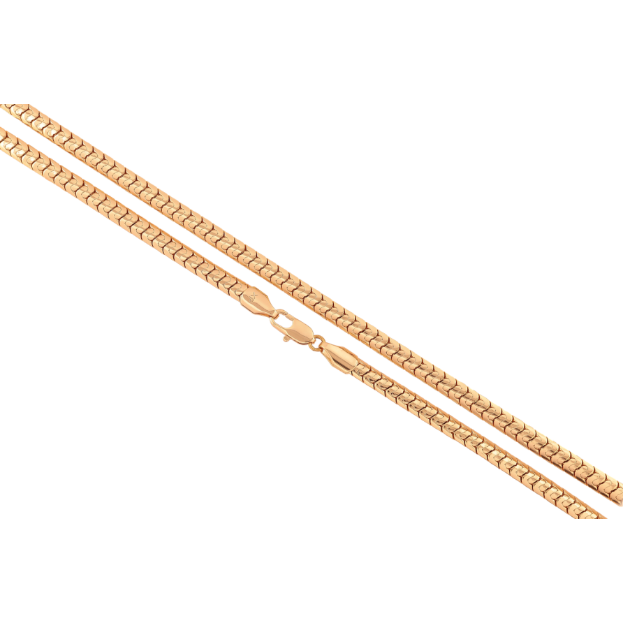 Ланцюжок Xuping колір Позолота 18K Плетіння Фантазійне довжина 45см х 5мм фото №1 Ланцюжок Xuping колір Позолота 18K Плетіння Фантазійне довжина 45см х 5мм фото №1