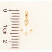 Кулон Xuping цвет Позолота 18K Жемчужина, ø 6мм для цепочки до 5мм фото №2 Кулон Xuping цвет Позолота 18K Жемчужина, ø 6мм для цепочки до 5мм фото №2