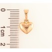 Кулон Xuping цвет Позолота 18K Сердечко для цепочки до 5мм фото №2 Кулон Xuping цвет Позолота 18K Сердечко для цепочки до 5мм фото №2