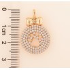 Кулон Xuping цвет Позолота 18K Лапка с инкрустацией кристаллами для цепочки до 2мм фото №2 Кулон Xuping цвет Позолота 18K Лапка с инкрустацией кристаллами для цепочки до 2мм фото №2