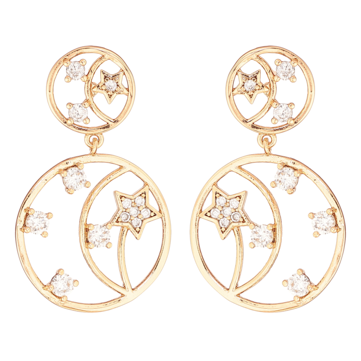Серьги Xuping Цвет Позолота 18K пусеты Декоративные подвески с кристаллами фото №15 Серьги Xuping Цвет Позолота 18K пусеты Декоративные подвески с кристаллами фото №15