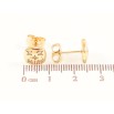 Серьги Xuping Цвет Позолота 18K пусеты Звезды с кристаллами фото №2