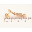 Серьги Xuping Цвет Позолота 18K пусеты Изящные подвески с кристаллами фото №2