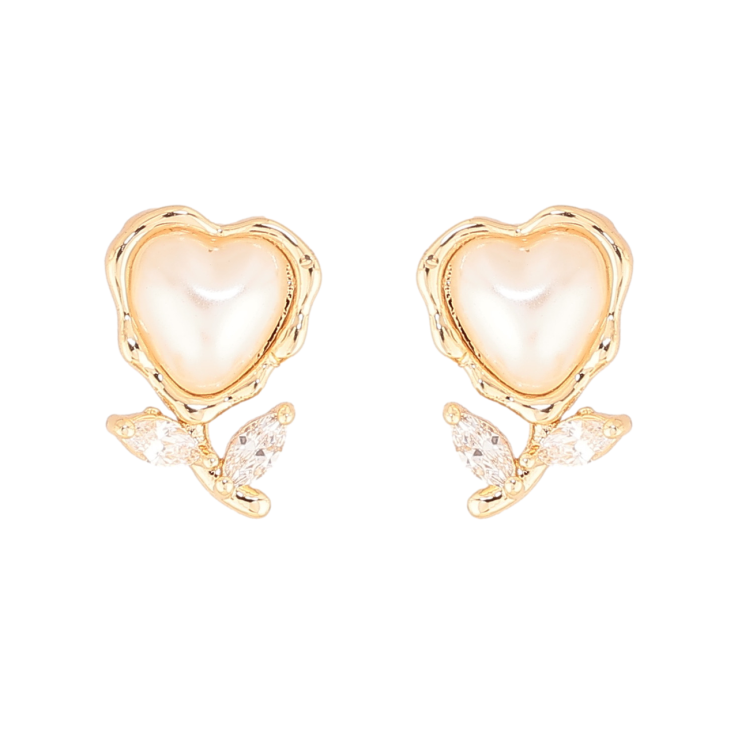 Серьги Xuping Цвет Позолота 18K пусеты Жемчужные цветочки фото №19 Серьги Xuping Цвет Позолота 18K пусеты Жемчужные цветочки фото №19